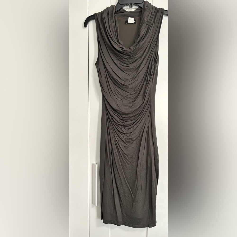 Gray Stretchy Dress